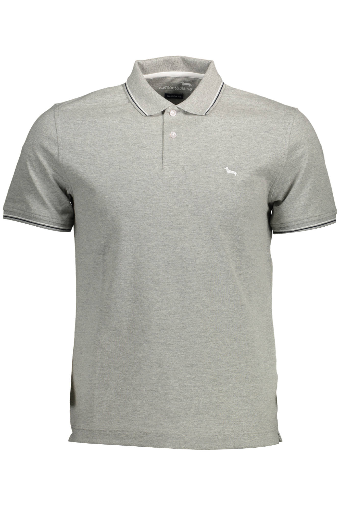 Harmont & Blaine Gray Polo Shirt - Fizigo