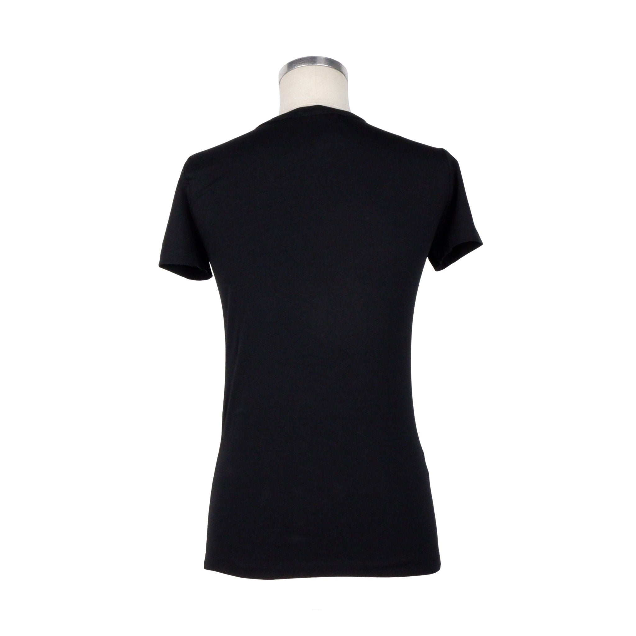 Love Moschino Black Cotton Tops & T-Shirt - Fizigo