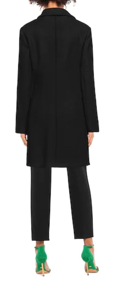 Love Moschino Black Wool Jackets & Coat - Fizigo