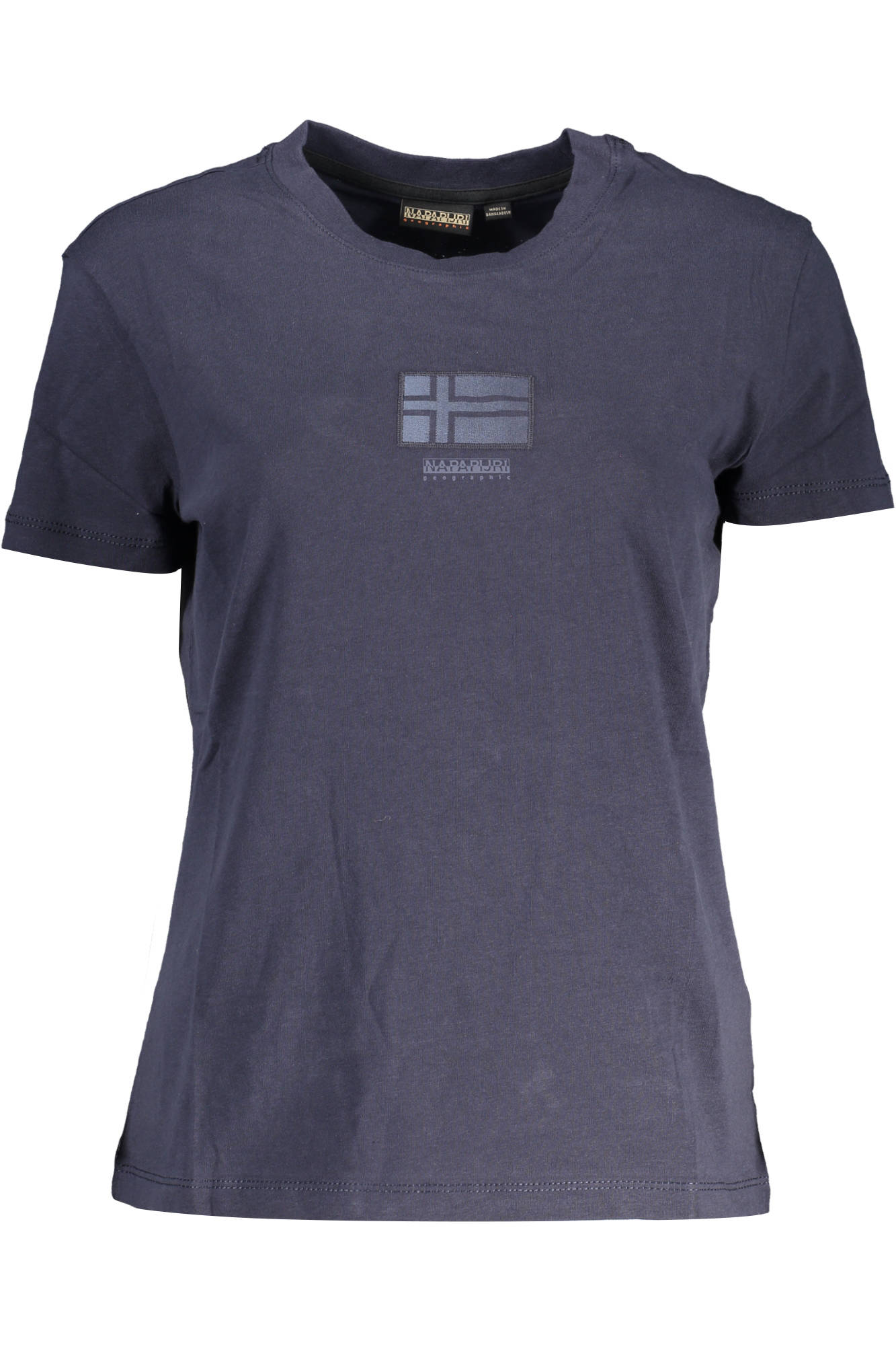 Napapijri Blue Cotton Tops & T-Shirt - Fizigo