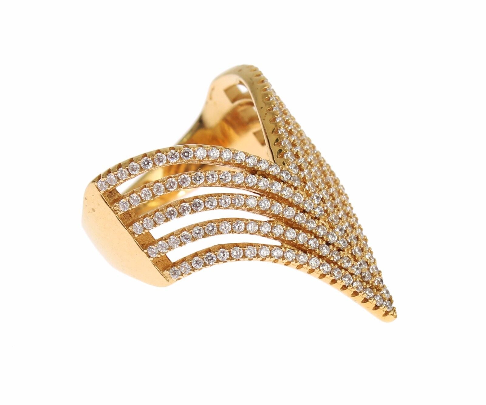 Nialaya Gold 925 Sterling Silver Ring - Fizigo