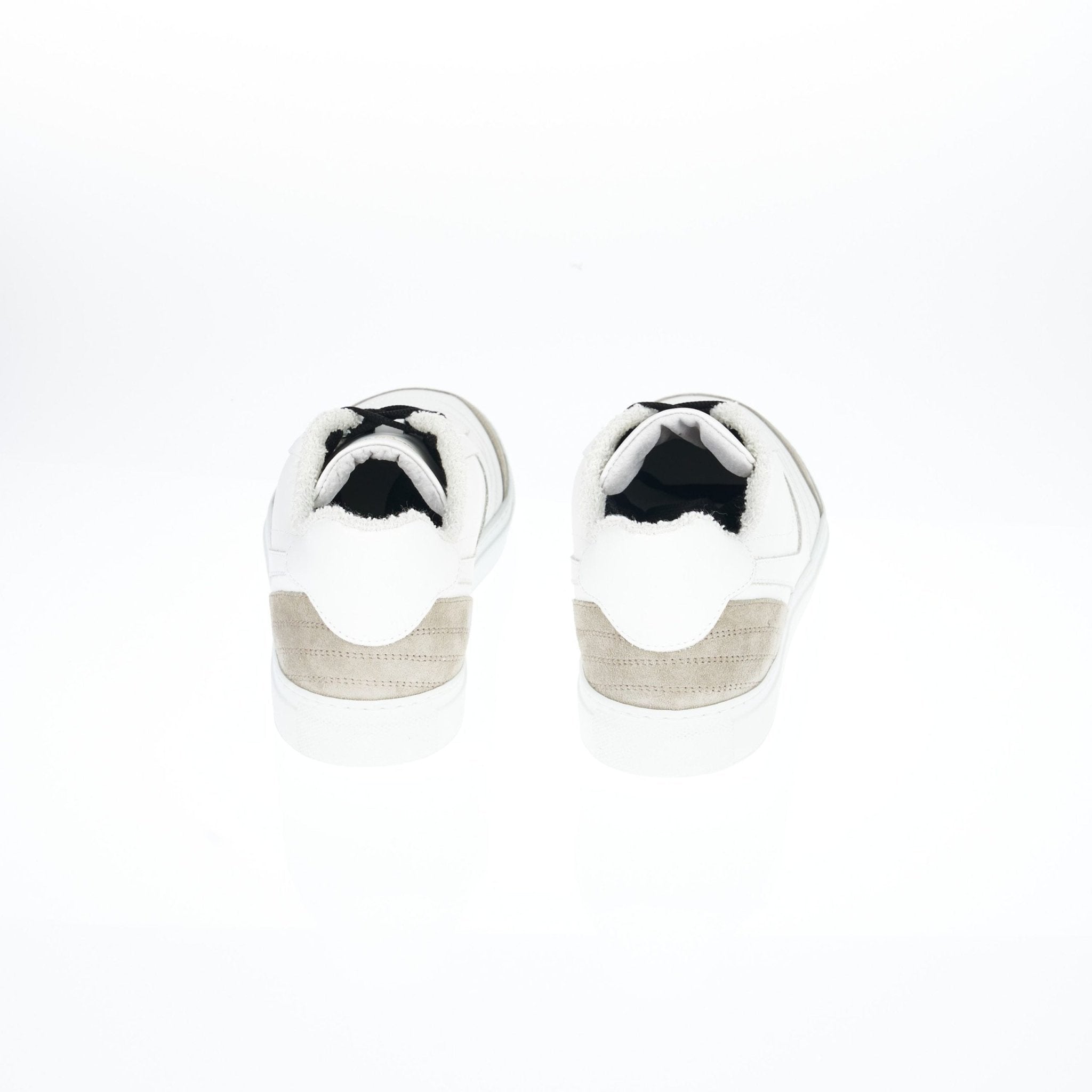 Pantofola D'Oro White Leather Sneaker - Fizigo