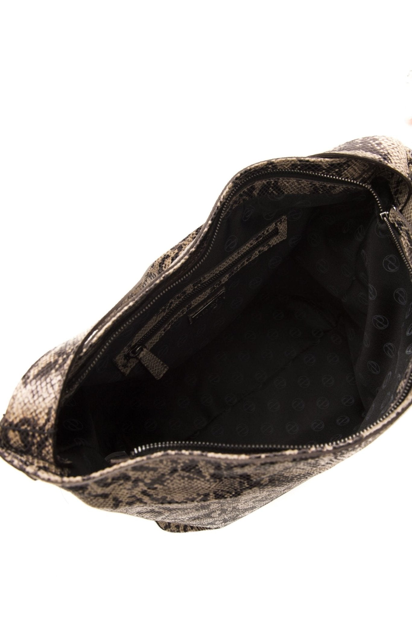 Pompei Donatella Brown Leather Shoulder Bag - Fizigo