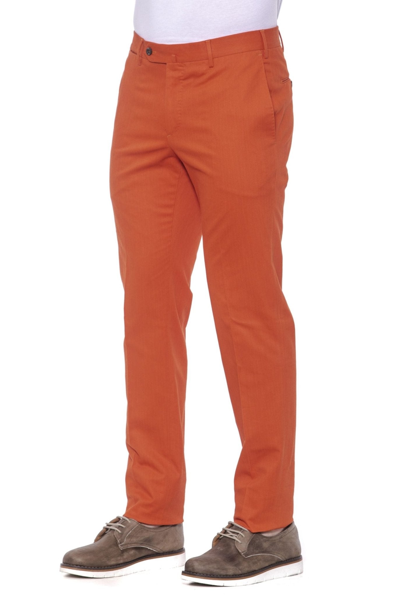 PT Torino Red Cotton Jeans & Pant - Fizigo