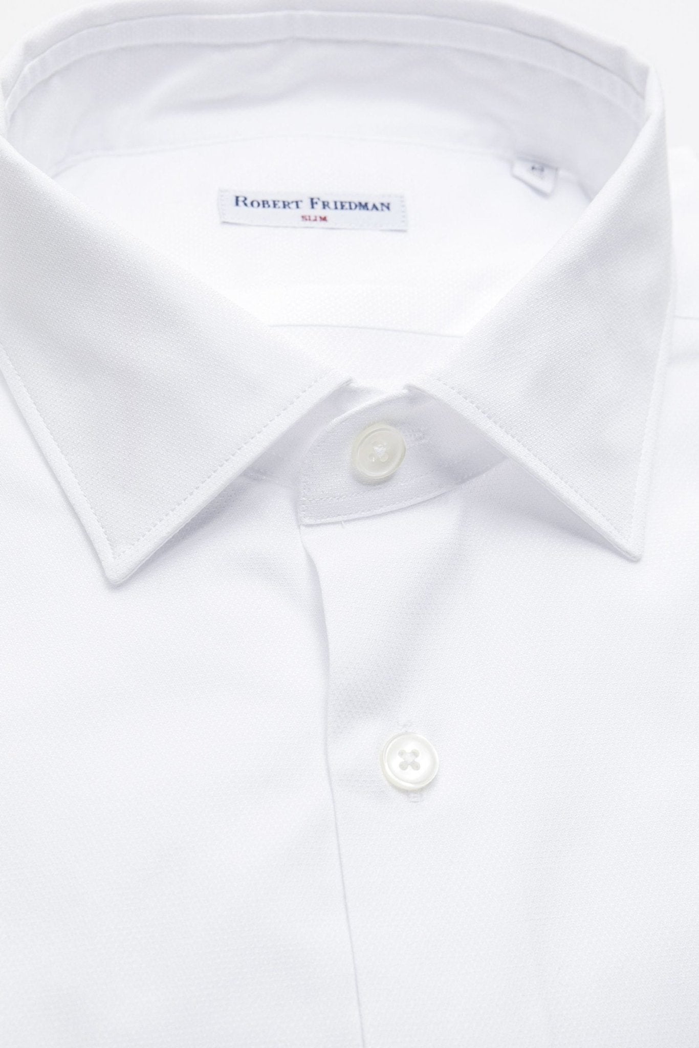 Robert Friedman White Cotton Shirt - Fizigo