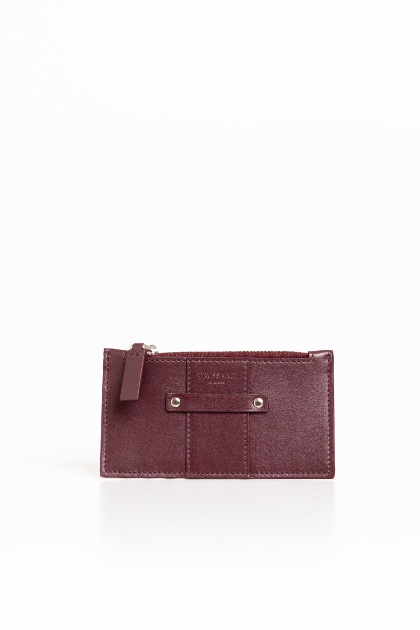 Trussardi Brown Leather Wallet - Fizigo