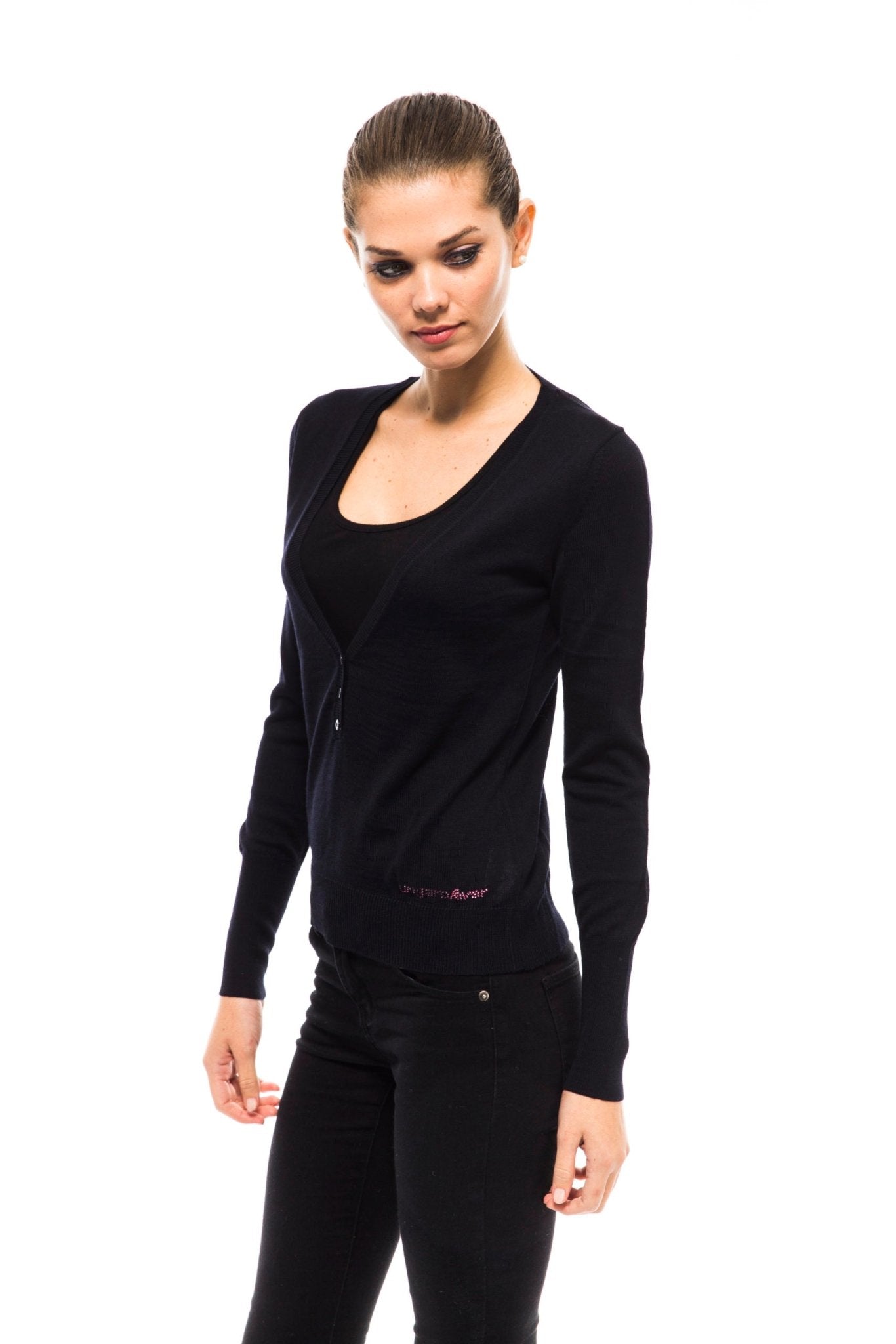 Ungaro Fever Blue Wool Sweater - Fizigo