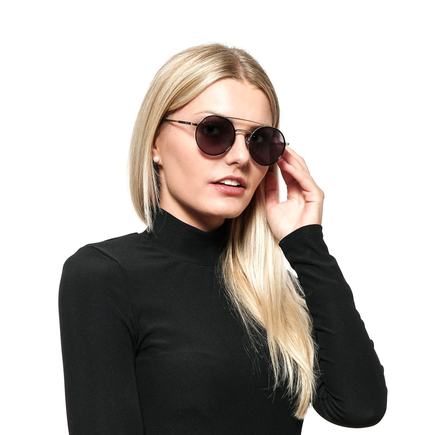 Web Silver Sunglasses for Woman - Fizigo